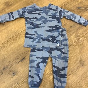 Baby Gap Blue Camo PJs